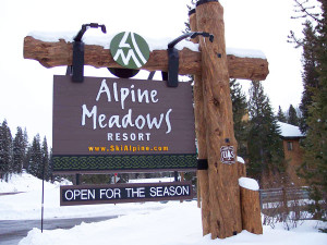 alpine meadows ski resort lake tahoe image