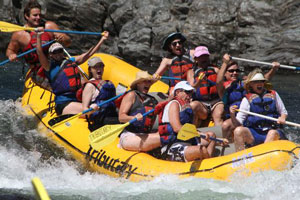 tributary whitewater tours truckee river rafting image