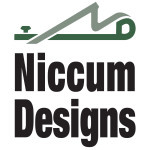 niccum designs truckee tahoe cabinet maker logo